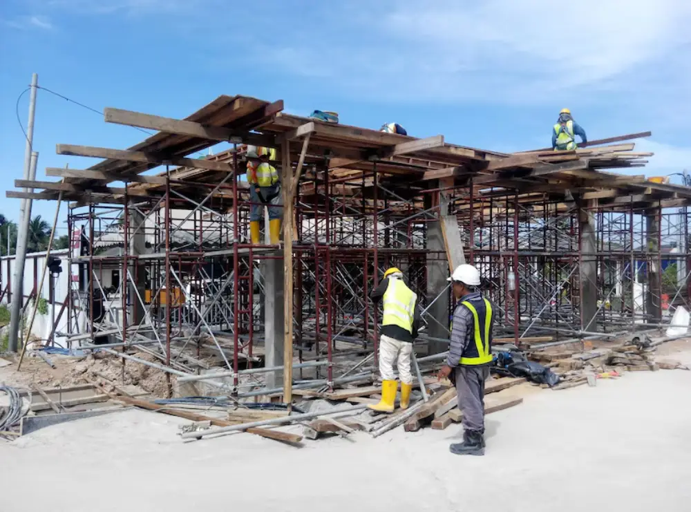 Construction davao 1 1 - DESCOR - Davao Eagle Steel Corporation